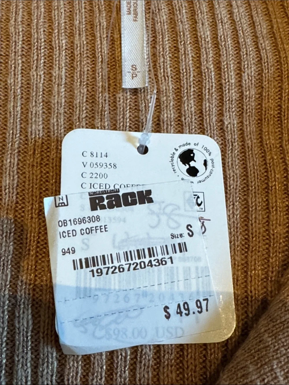 Free People light sweater